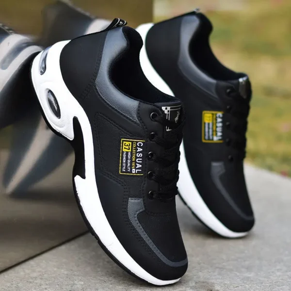 Männer neue wasserdichte leder schuhe Casual Komfort Männlichen Turnschuhe Outdoor Atmungsaktive trend Schuh Masculino mode Herren Schuhe 2