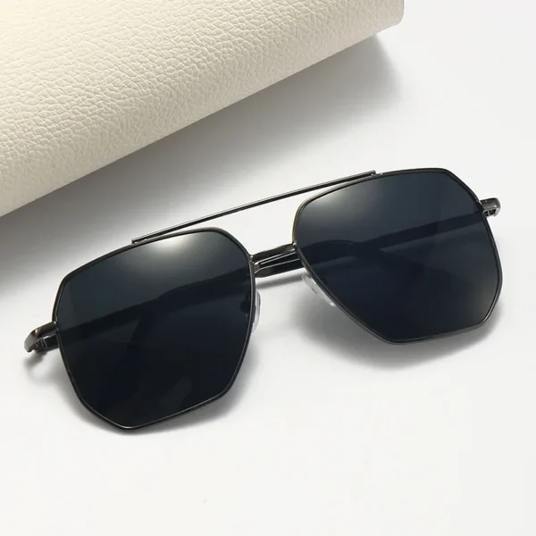 Neue Mode Männer Sonnenbrille Pilot Klassische Fahren Sonnenbrille Metall Rahmen Spiegel Freizeit Angeln Business Männer/frauen Eyeglassuv400 4