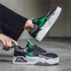 2024 Herbst neue lässige Sportschuhe Herren Leder Low-Top Modetrend einfach am Spiel Laufschuhe Herren Skateboardschuhe geeignet für Outdoor-Sportarten 6