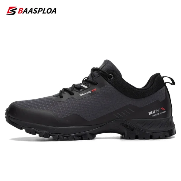 Baasploa Männer Wanderschuhe neue Mode wasserdichte Outdoor-Sneakers für Männer Komfort Walking Casual Sneakers männlich rutsch fest im Freien 3