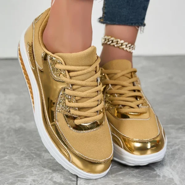 Mesh Atmungsaktive Frauen Casual Turnschuhe Spitze-up Vulkanisierte Schuhe Damen Plattform Turnschuhe Weibliche Schuhe Plus Größe Zapatos De mujer 6
