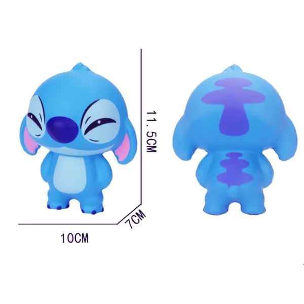 Disney Stitch Dekompression Spielzeug Stich Modell Dekompression weich langsam Rebound Puppe Cartoon Kinder Figur Spielzeug Heilung Geschenk 6