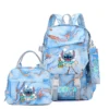 3-teiliger Stich-Rucksack, Federmäppchen, faltbare isolierte Kühltasche, Schultasche mit großem Fassungsvermögen, lässiger Tagesrucksack für den täglichen Gebrauch 5