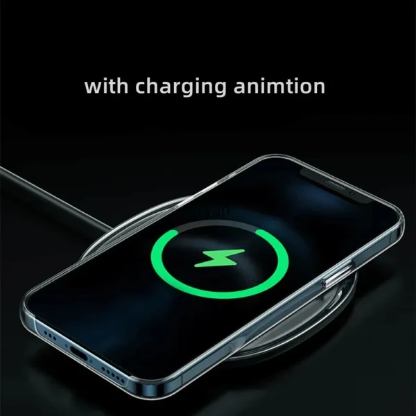 Hohe Qualität Klar Für Magsafe Drahtlose Lade Telefon Fall Für iPhone 16 15 14 13 11 Pro Max Magnetische Acryl stoßfest Abdeckung 6
