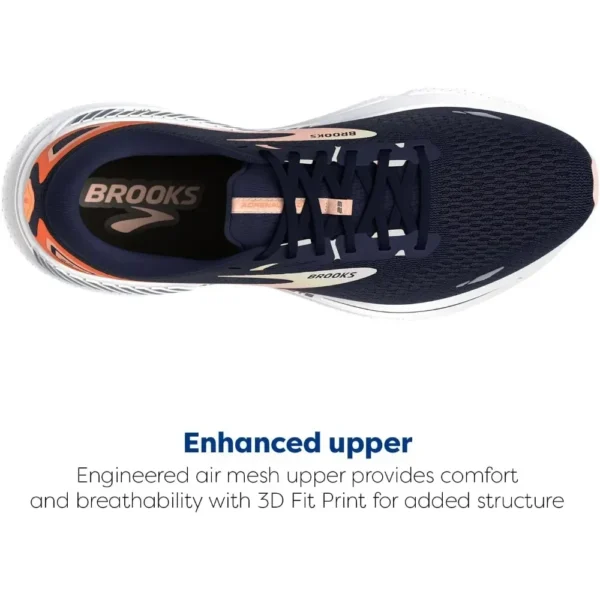 Das Adrenaline GTS 23 von Brooks für Damen bietet ein leichtes Gefühl und maximale Dämpfung für jeden Schritt 4