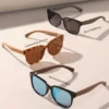 Marke Natürliche Holz Sonnenbrille Männer Frauen Polarisierte Mode Sonnenbrille Original Holz Oculos De Sol Masculino Neue TR90 Rahmen 2
