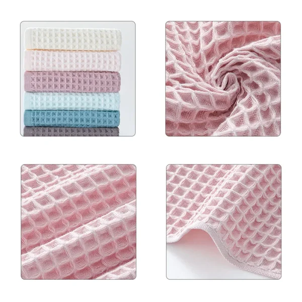 1/10 stücke Waffel handtücher Set Premium Baumwolle Badet uch ultra saugfähig weich fussel frei schnell trocknen leichte Badet uch für Badezimmer 6