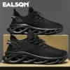 Männer Sport Laufen Schwarz Jogging Schuhe Casual Turnschuhe Braun Outdoor Atmungsaktive Mesh Frauen Licht Stoßdämpfung Schwarz Tennis