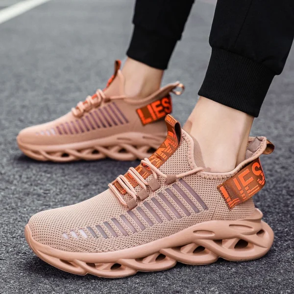 Männer Schuhe Bequeme Unisex Turnschuhe Atmungsaktive Paar Laufschuhe Frauen Tenis Sport Schuh Größe 36-46 Weiß Walking Turnschuhe 3