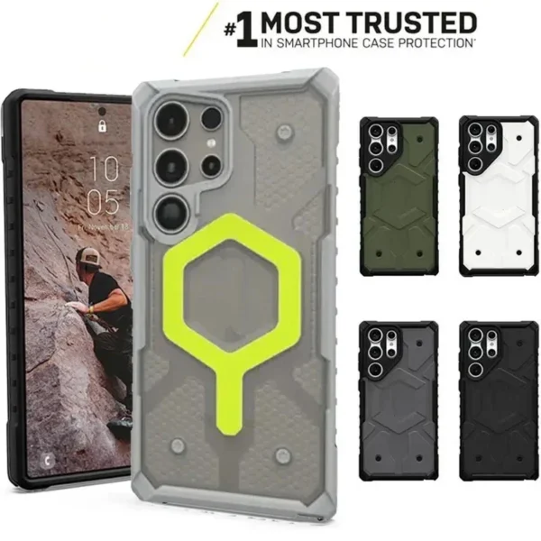 Stoßfeste Pathfinder Pro Macsafe magnetische Hülle für Samsung Galaxy S24 Ultra S25 S23 Plus S24Ultra S25ULTRA Robuste MagSafe-Abdeckung