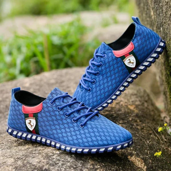 Männer Turnschuhe Mode Männer Casual Schuhe Atmungsaktive Männer Schuhe Zu Fuß Turnschuhe männer Tennis Schwarz Tenis Masculino Zapatillas Hombre 2