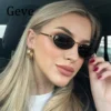 Mode große quadratische Sonnenbrille Frauen Luxusmarke Pilot klare Sonnenbrille weibliche übergroße halbe Rahmen Sonnenbrillen Brillen randlos