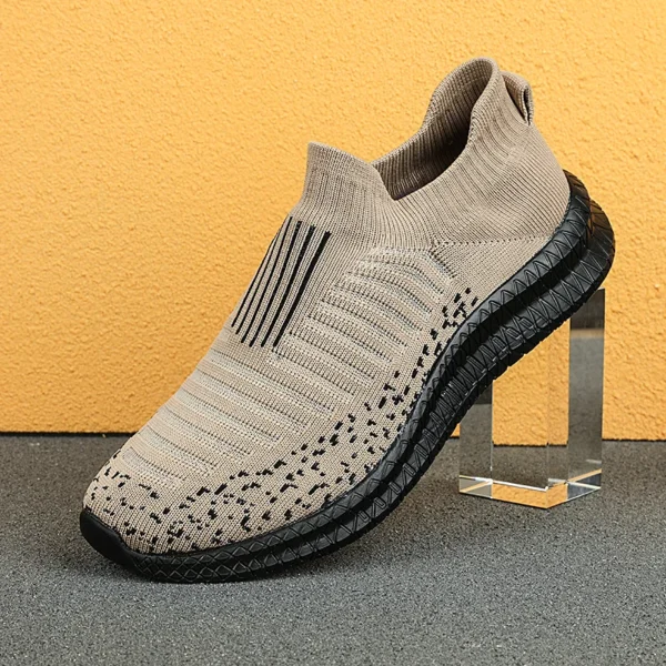 Atmungsaktive Männer Casual Schuhe Leichte Outdoor Männlichen Wanderschuhe Anti-slip männer Turnschuhe Slip auf Wohnungen Vulkanisierte Schuhe 2023 3