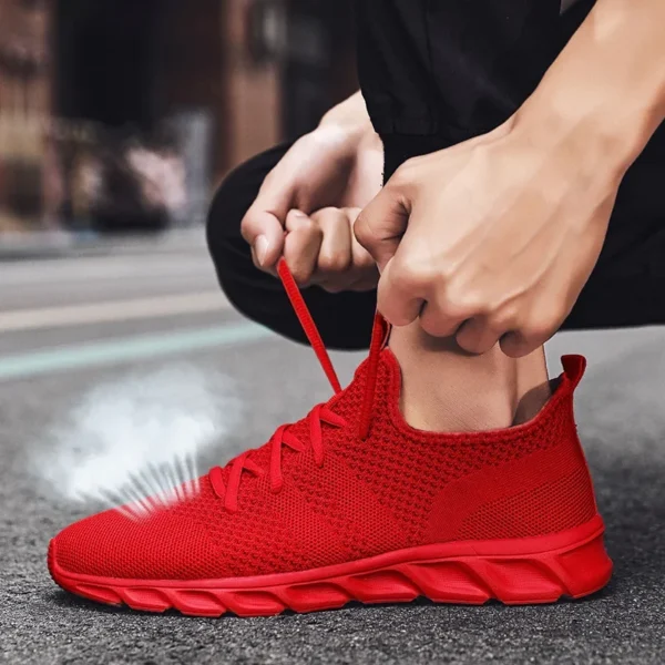 Heißer Verkauf Licht Mann Laufschuhe Atmungsaktivem männer Sneaker Casual Rutschfeste und Tragen-beständig Jogging Männer Sport Schuhe 4