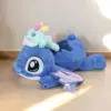 Original Disney 53CM Kawaii Stich Stofftier Liegende Position Stich Plüsch Puppe Werfen Kissen Geburtstag Geschenk Für Kinder Oder Freundin 3