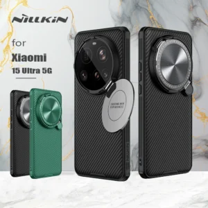 Nillkin für Xiaomi 15 Ultra 5G Hülle Camshield Prop Case mit Ständer Kameratasche für Mi 15 Ultra Objektivschutzhülle