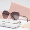 2025 FORQUEEN Trendige Damen-Sonnenbrille, polarisiert, Anti-UV400, Schmetterling, großer Rahmen, für Damenurlaub