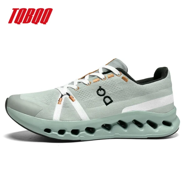 Leichte Laufschuhe für Herren, atmungsaktive, mit Mesh gepolsterte Sportschuhe mit Stoßdämpfung, Fitnessstudio, Training, Sport-Turnschuhe 4