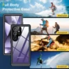 IP68 wasserdichte Hülle für Samsung S25 Ultra S24 FE S24 Note 20 Ultra A54 A15 A16 A55, vollständiger Schutz, robuste, stoßfeste Abdeckung 3