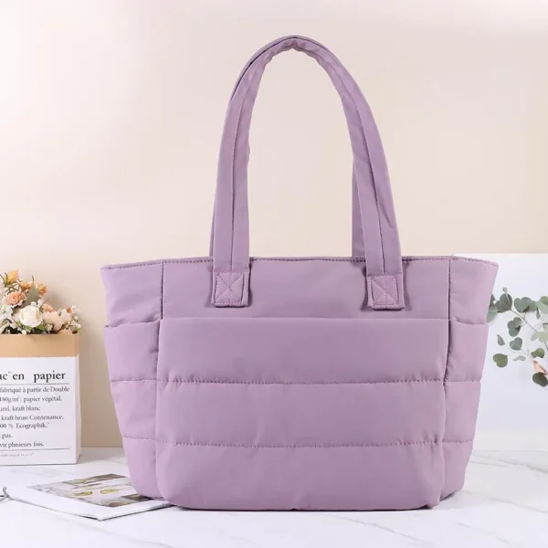 Neue Einkaufstasche mit großer Kapazität, vielseitige Handtasche für Damen, Pendeltasche, Messenger-Umhängetasche, mehrere Taschen, Mumientasche 4