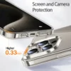 Luxus Transparent Fall Für iPhone 16 15 11 12 13 14 Pro Max Weiche TPU Silikon Für iPhone XR XS max 8 Plus Zurück Abdeckung Klar Fall 3