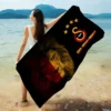 G-Galatasarays Logo Mikrofaser bedrucktes Strandtuch Bergsteigen Yoga Strand Schwimmen Laufen Saugfähiges weiches Handtuch 6