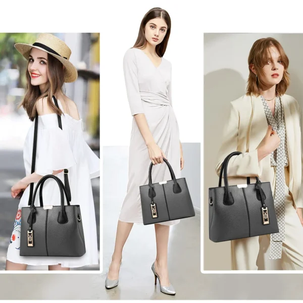 Berühmte Designer Marke Taschen Frauen Leder Handtasche Neue Luxus Damen Geldbörse zwq 2