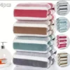 4-teiliges gestreiftes Badetuch-Set, saugfähige und schnell trocknende Duschhandtücher, superweiches und hautfreundliches Badetuch für das Badezimmer zu Hause