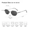 ZENOTTIC Retro Small Polygon Polarized Sunglasses Women Metal UV400 Sun Glasses Men Anti-Glare UV400 Goggles Driving Eyewear 6