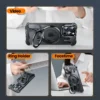Eary für iPhone 16/15/Pro Max Stoßstangen etui mit Magnetst änder rahmenlose flüssige Metall stoß feste minimalist ische Telefon abdeckung 5