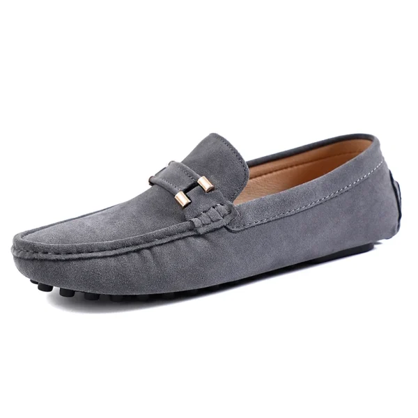 Casual Schuhe Mode Männer Schuhe Aus Echtem Leder Männer Loafer Mokassins Slip auf Männer Wohnungen Männlich Fahren Schuhe 38-47 6