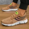 Männer Casual Sportschuhe atmungsaktive leichte Turnschuhe Anti-Rutsch-Wohnungen Outdoor Running Walking Tenis Sport Jogging schuhe 4