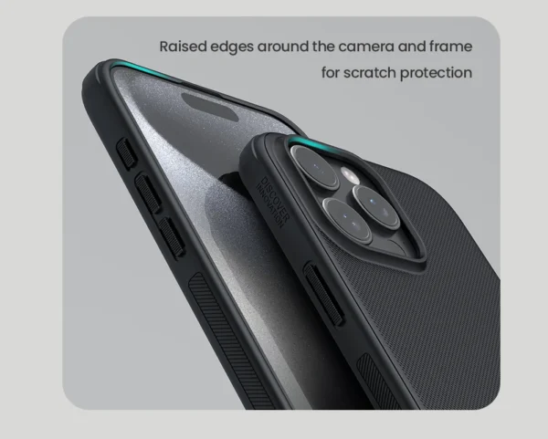 Für iPhone 16 Plus 16 Pro Max Nillkin Hülle Frosted Pro Hard Ultra 360 Thin Bumper Cases Schutz Rückseite für iPhone 16 6