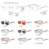 Mode Randlose Sonnenbrille Männer Frauen Populare Rahmenlose Sonnenbrille Männlich Weiblich Klassische Kleine Quadratische Sommer Reisen Shades 6