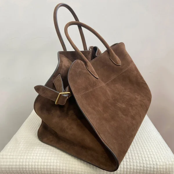 Einkaufstasche Damen Neue Herbst- und Winter-High-End-Nischendesign-Schultertasche mit großem Fassungsvermögen Retro-Pendlerhandtasche 5