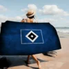 H-Hamburger SV Team Strandtuch für Kinder, personalisiertes Badetuch, Pooltuch, Urlaubsgeschenk, Picknicktuch, Party-Geschenk