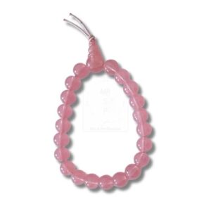Zartes Armband in Rosa mit Glanzperlen