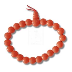Armband mit großen Korallen-Perlen