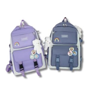 4-teiliges Damen-Rucksack-Set im koreanischen Stil