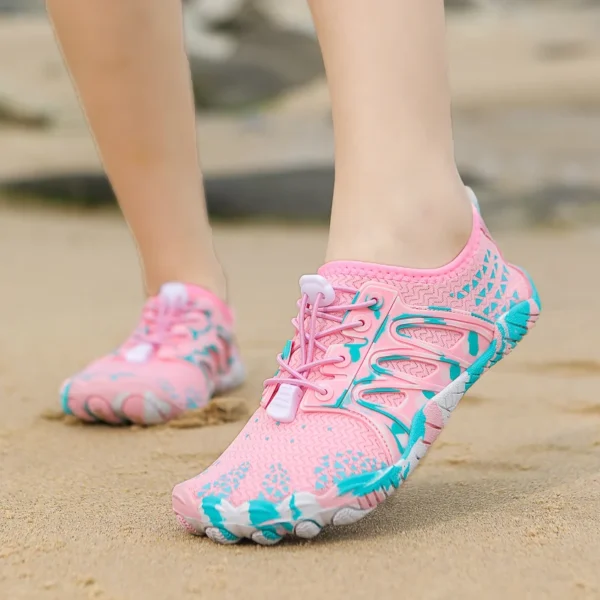 36-46# Unisex Outdoor Aqua Shoes Couples Vacation Seaside Barefoot Swim Shoes Beach Volleyball Shoes Indoor Fitness Yoga Shoes 3