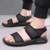 Männer Strand Wohnungen Open-toe männer Rutsche Sandalen Bequeme Sommer Schuhe Schnell Trocknend Waten Aqua Schuhe Alle-spiel Reise Männliche Sandalen 2