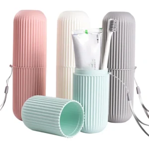 Reise Tragbare Zahnbürste Tasse Bad Zahnpasta Halter Lagerung Fall Box Organizer Reise Toilettenartikel Lagerung Tasse Neue Kreative