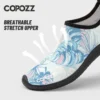 COPOZZ Unisex-Schwimmwasserschuhe, rutschfeste, atmungsaktive Turnschuhe, Herren und Damen, Tauchen, Strandschuhe, Waten, Barfußschuhe, Aquaschuhe 3
