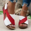 Sommer Schuhe Frauen Sandalen Weiche Sandalen Frau Im Freien Frauen Schuh Keil frauen Sandalen Elegante Schuhe Weibliche Sandale Frauen 3