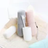 Reise Tragbare Zahnbürste Zahnpasta Halter Lagerung Fall Box Organizer Haushalt Lagerung Tasse 3