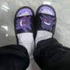 Anime Gengar Erwachsene/Kinder Hausschuhe Cartoon Kawaii Netter Mann Frau Sommer Outdoor Sandalen Casual Atmungsaktive EVA Schuhe Geschenk 2