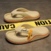 Neue Mann Frauen Hausschuhe Flip-Flops Indoor Outdoor Strand Sandalen Super Weichen Boden Rutschen Nicht-slip Dicken Sohlen Mann hausschuhe 2