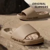 Gacimy Summer New Slippers For Men Women Outdoor Non-slip Beach Sandals Soft Comfortable EVA Platform Slippers Home Bath Slides 3