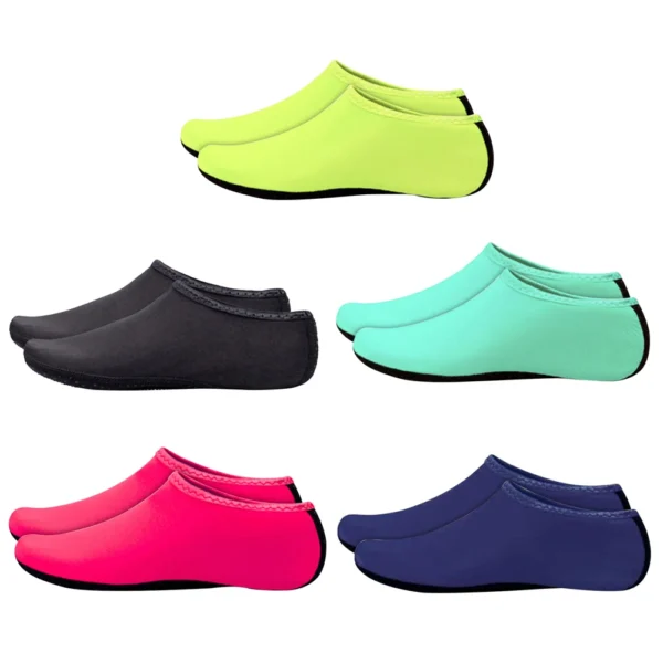 Aqua-Tauchsocken, Schwimmen, Tauchsocken, Slipper, rutschfeste Wasserschuhe, Sommer, Strand, Sandale, flacher Schuh für Wassersport, Damen und Herren 2