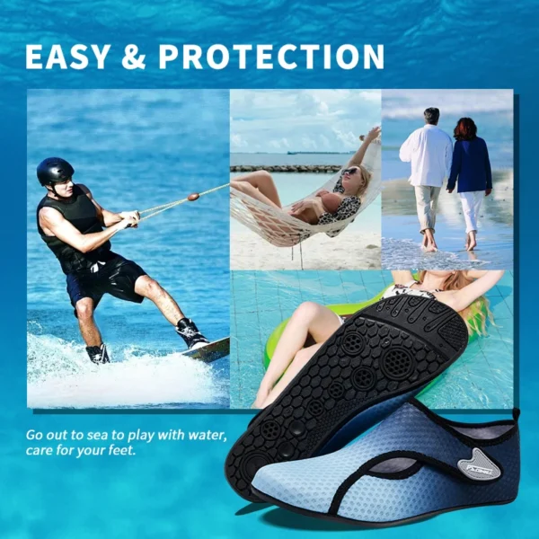 Männer Frauen Wasser Schuhe Sport Strand Schwimmen Socken Anti Slip Fitness gym Yoga Tanz Schwimmen Surf Tauchen Unterwasser Strand Schuhe 4